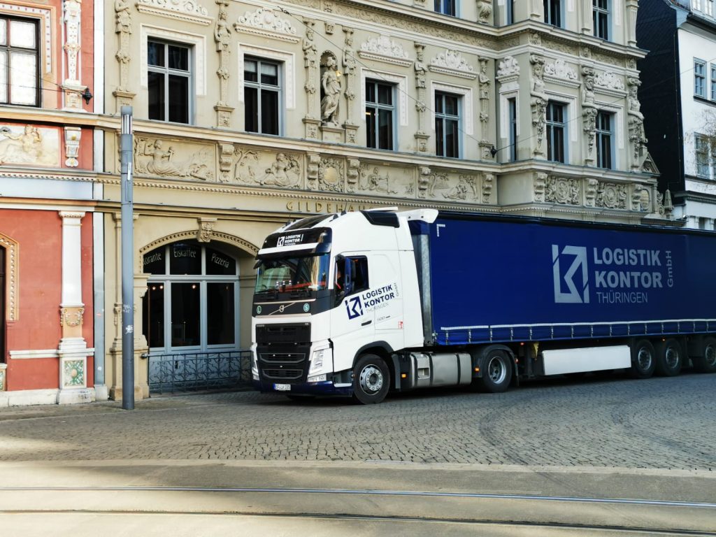 LKW von der Spedition LOGISTIK KONTOR GmbH Thüringen