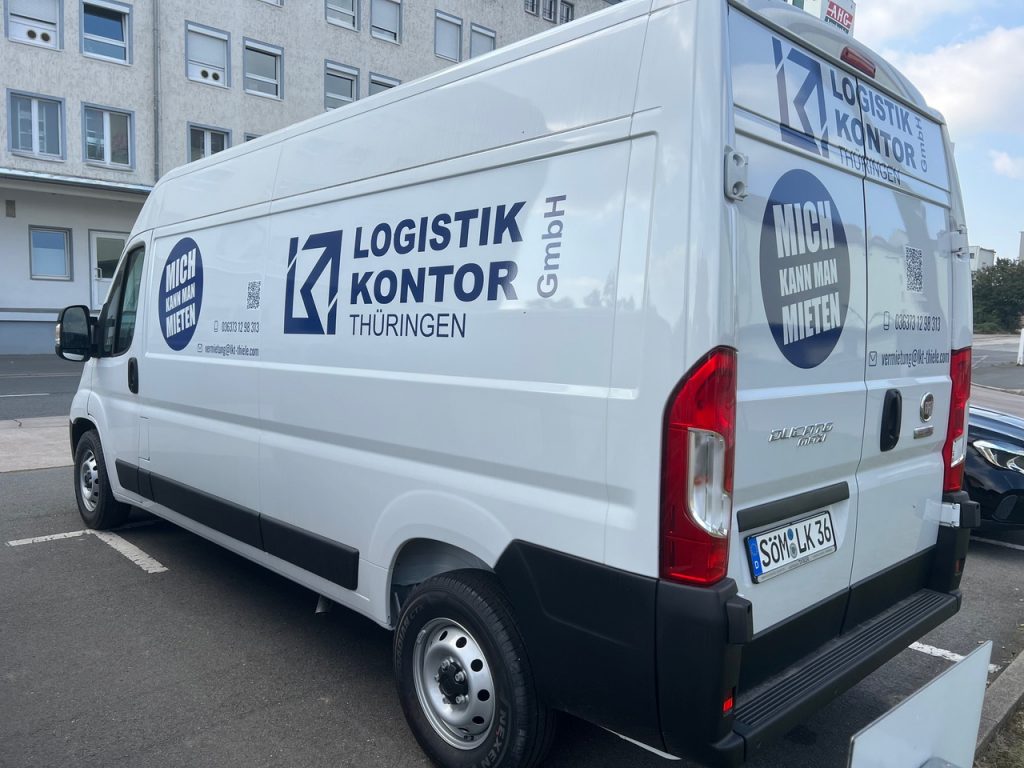 Transporter der Spedition LOGISTIK KONTOR GmbH Thüringen